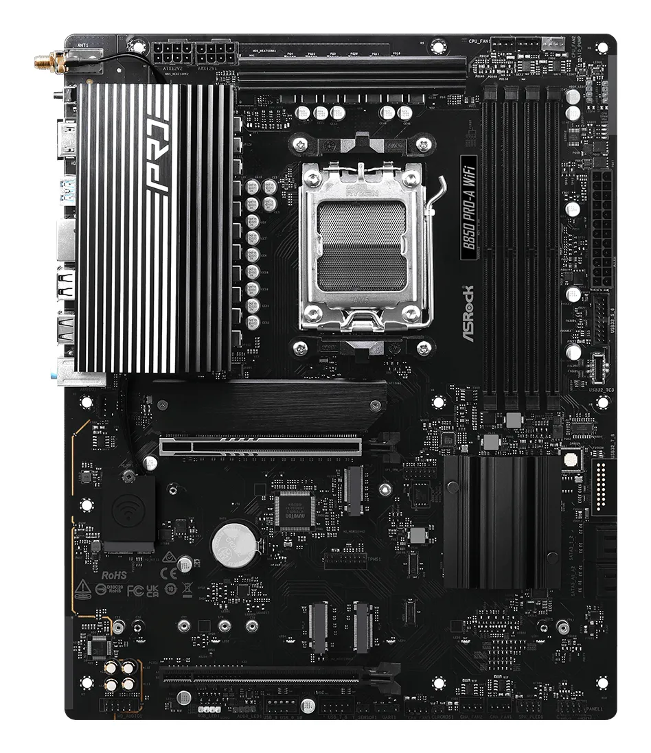 ASRock B850 Pro-A WiFi AM5 ATX -emolevy