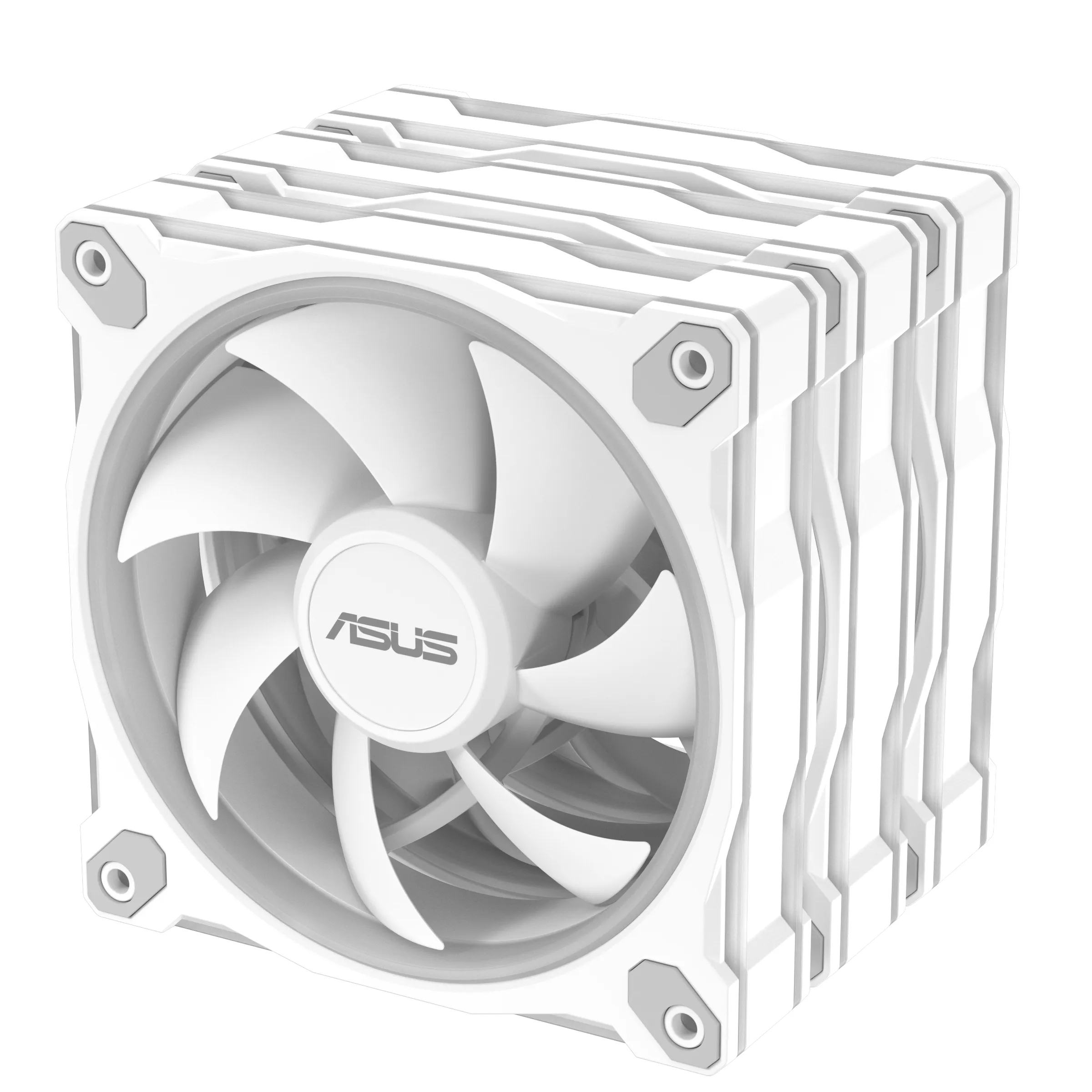 Asus Prime MR120 ARGB 120mm - case fan, White, 3 pcs