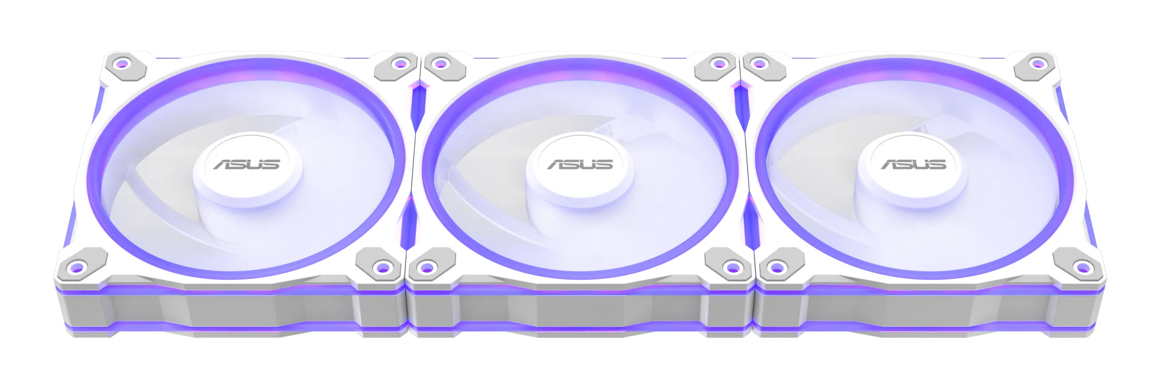 Asus Prime MR120 ARGB 120mm - case fan, White, 3 pcs