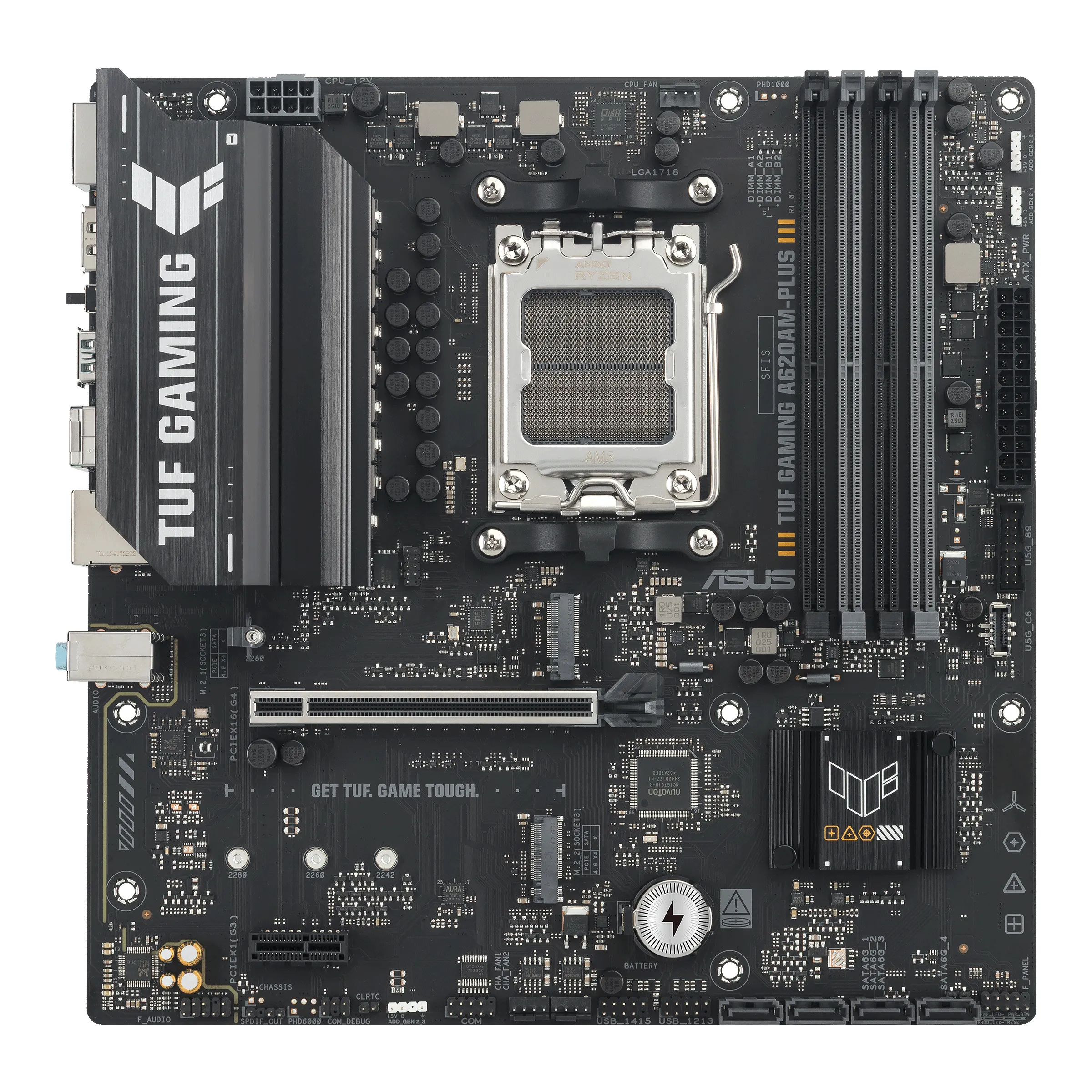 Asus TUF GAMING A620AM-PLUS AM5 mATX Motherboard Asus TUF GAMING A620AM-PLUS AM5 mATX Motherboard