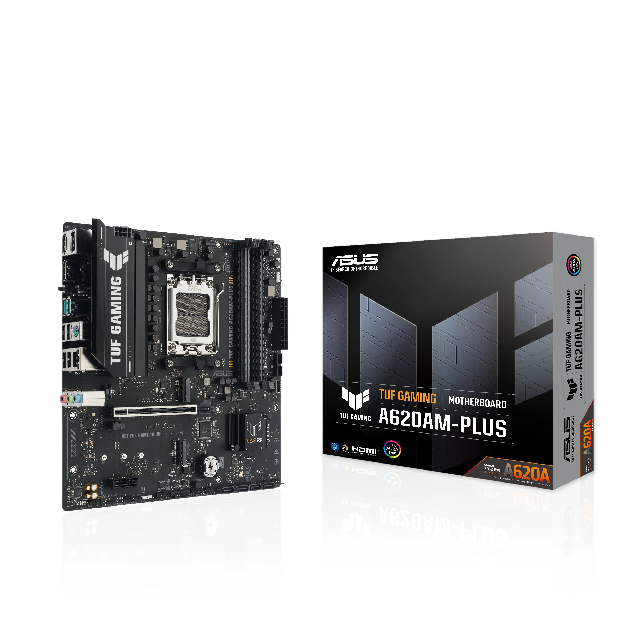 Asus TUF GAMING A620AM-PLUS AM5 mATX Motherboard Asus TUF GAMING A620AM-PLUS AM5 mATX Motherboard