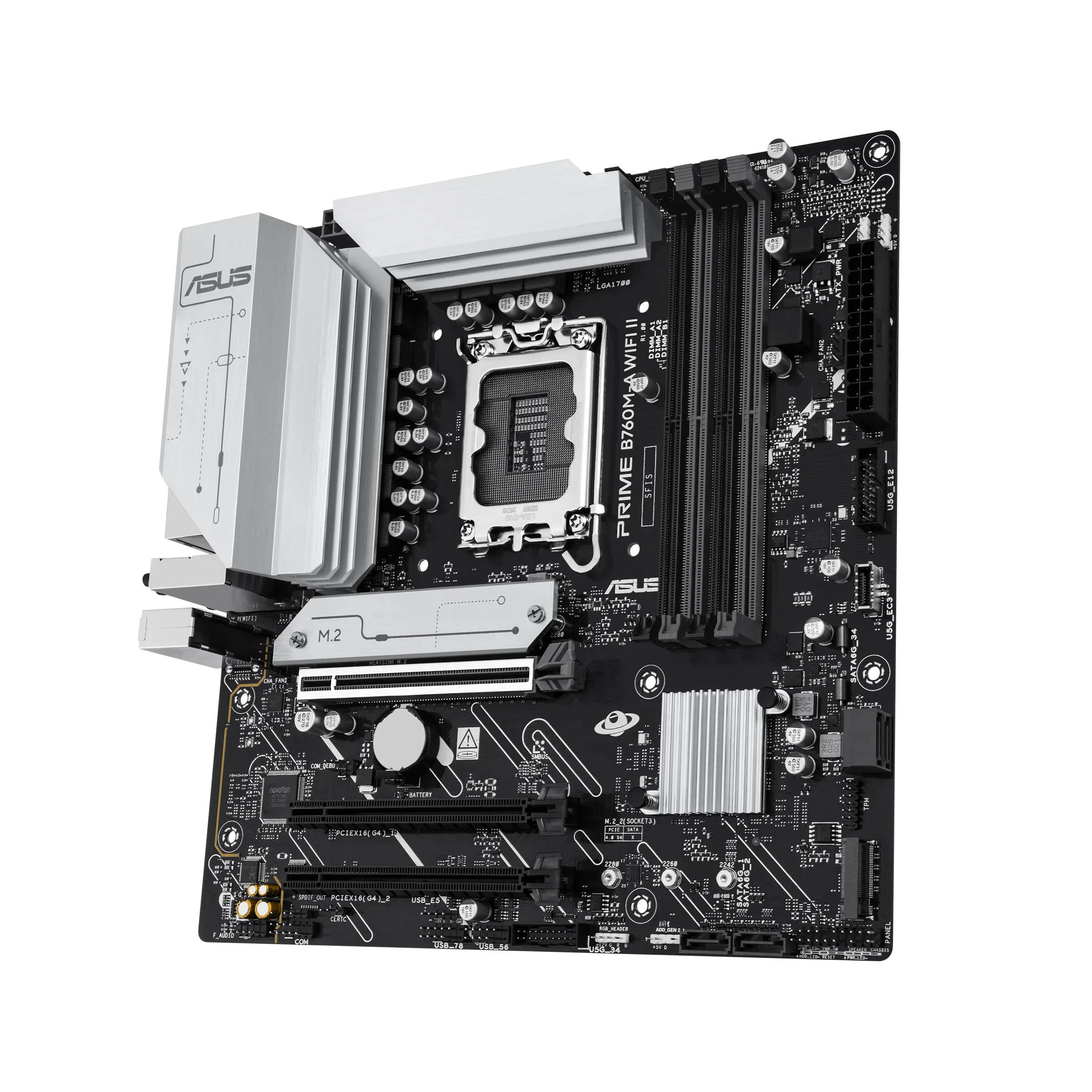 Asus Prime B760M-A WIFI II LGA1700 mATX -emolevy