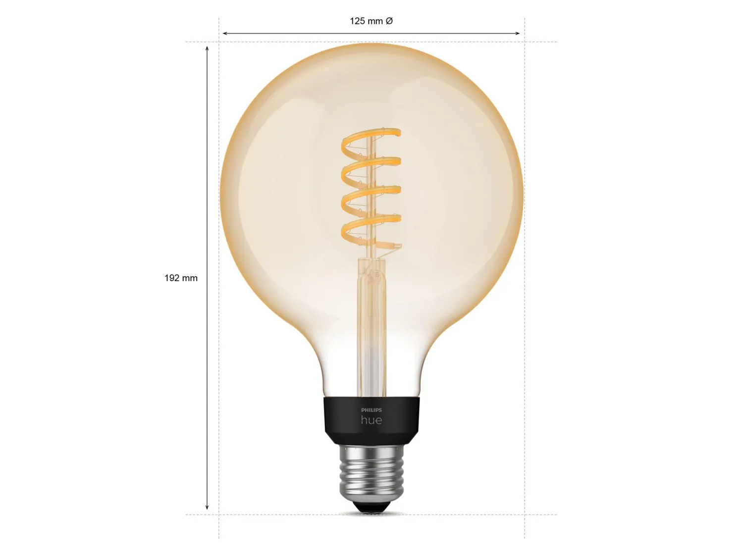 Philips HUE WA 7W FIL G125 EUR E27