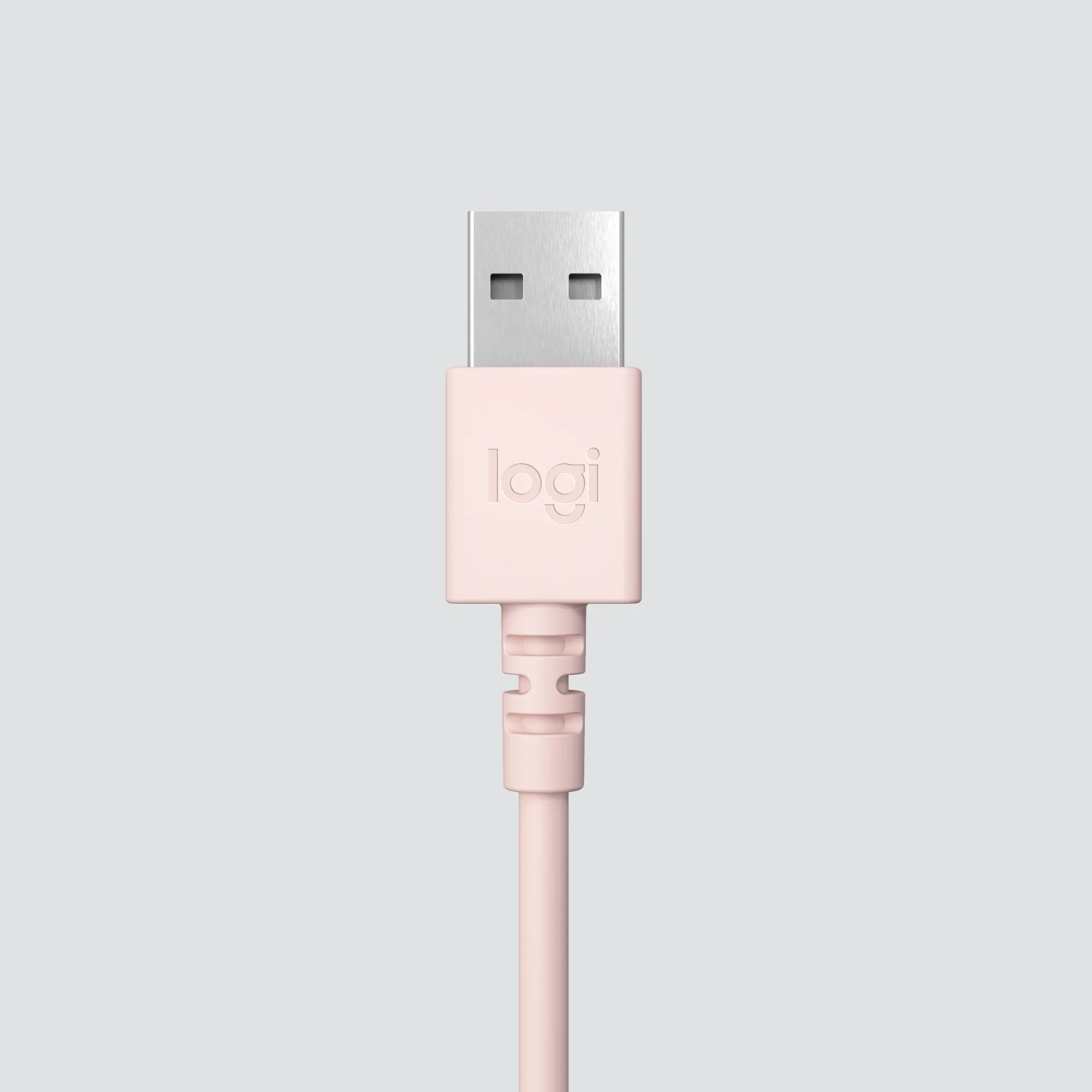 Logitech H390 USB - headset, rosa