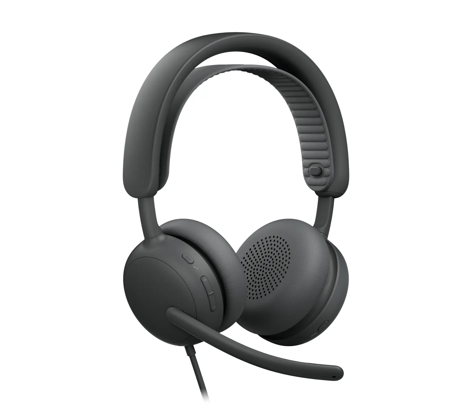 Logitech Zone Wired 2 -kuulokemikrofoni, Graphite