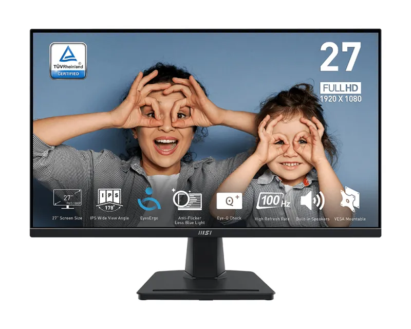 MSI 27" Pro MP275QDE QHD, IPS - monitor