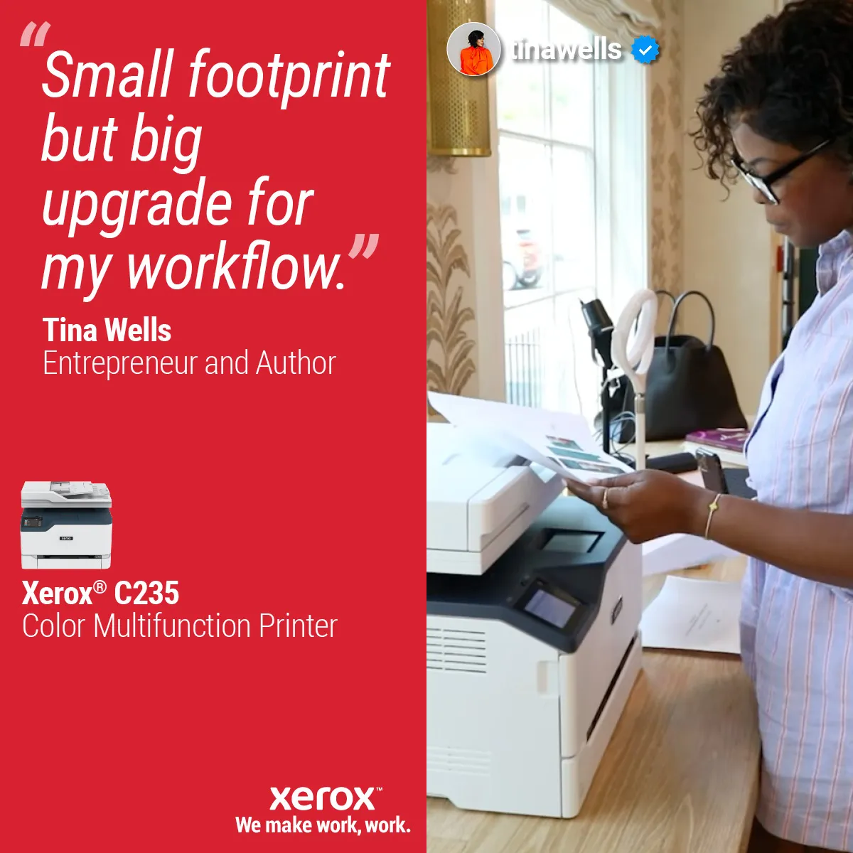 Xerox C235 - F&auml;rg multifunktionslaserskrivare LAN/Wi-Fi, A4