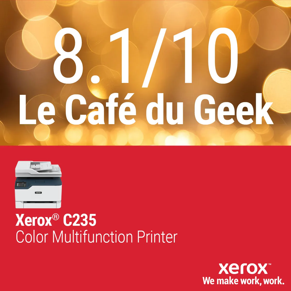 Xerox C235 - F&auml;rg multifunktionslaserskrivare LAN/Wi-Fi, A4