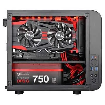 Thermaltake Core V1 - Black Windowed