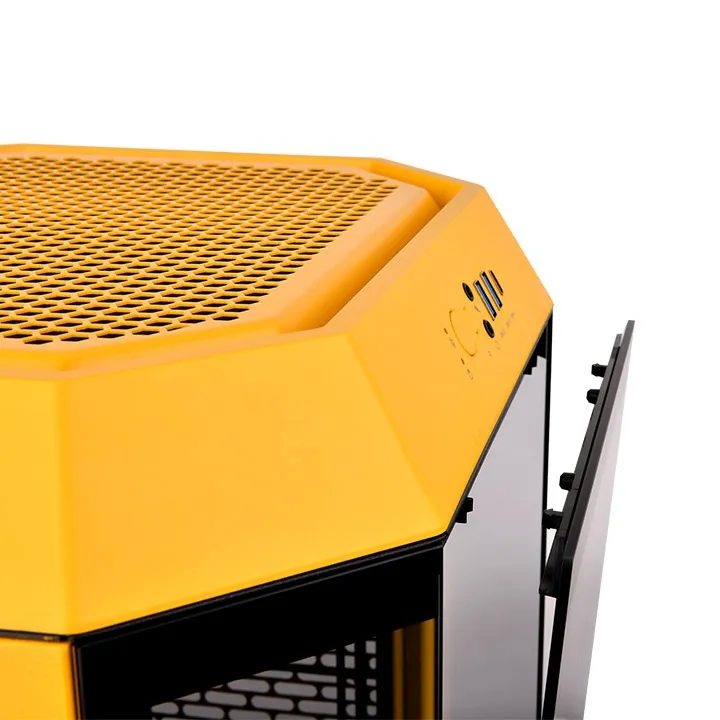 Thermaltake The Tower 300 Micro Tower Chassis Bumblebee Yellow