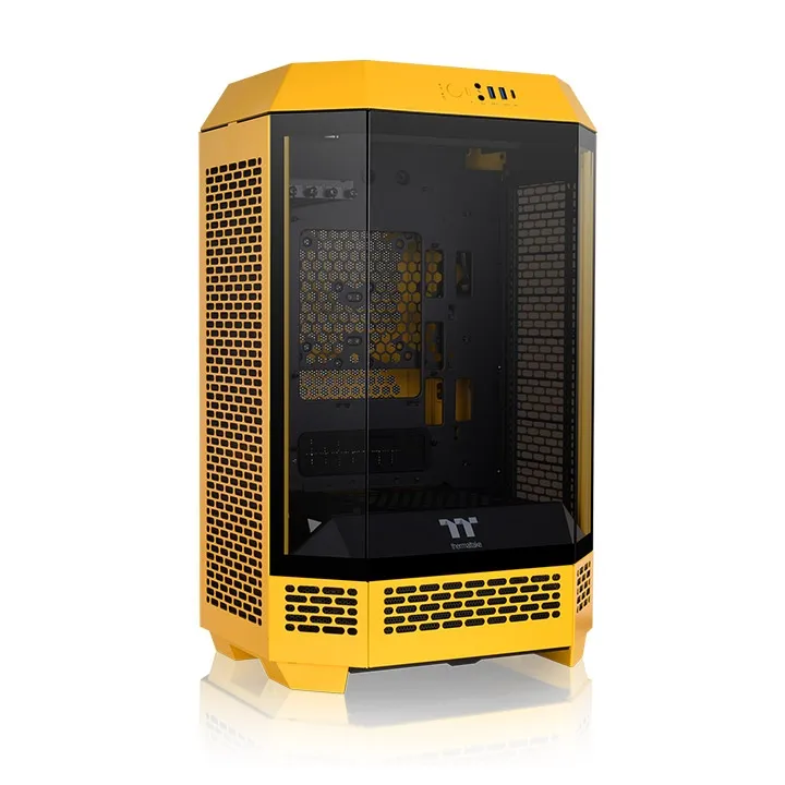 Thermaltake The Tower 300 Micro Tower Chassis Bumblebee Yellow