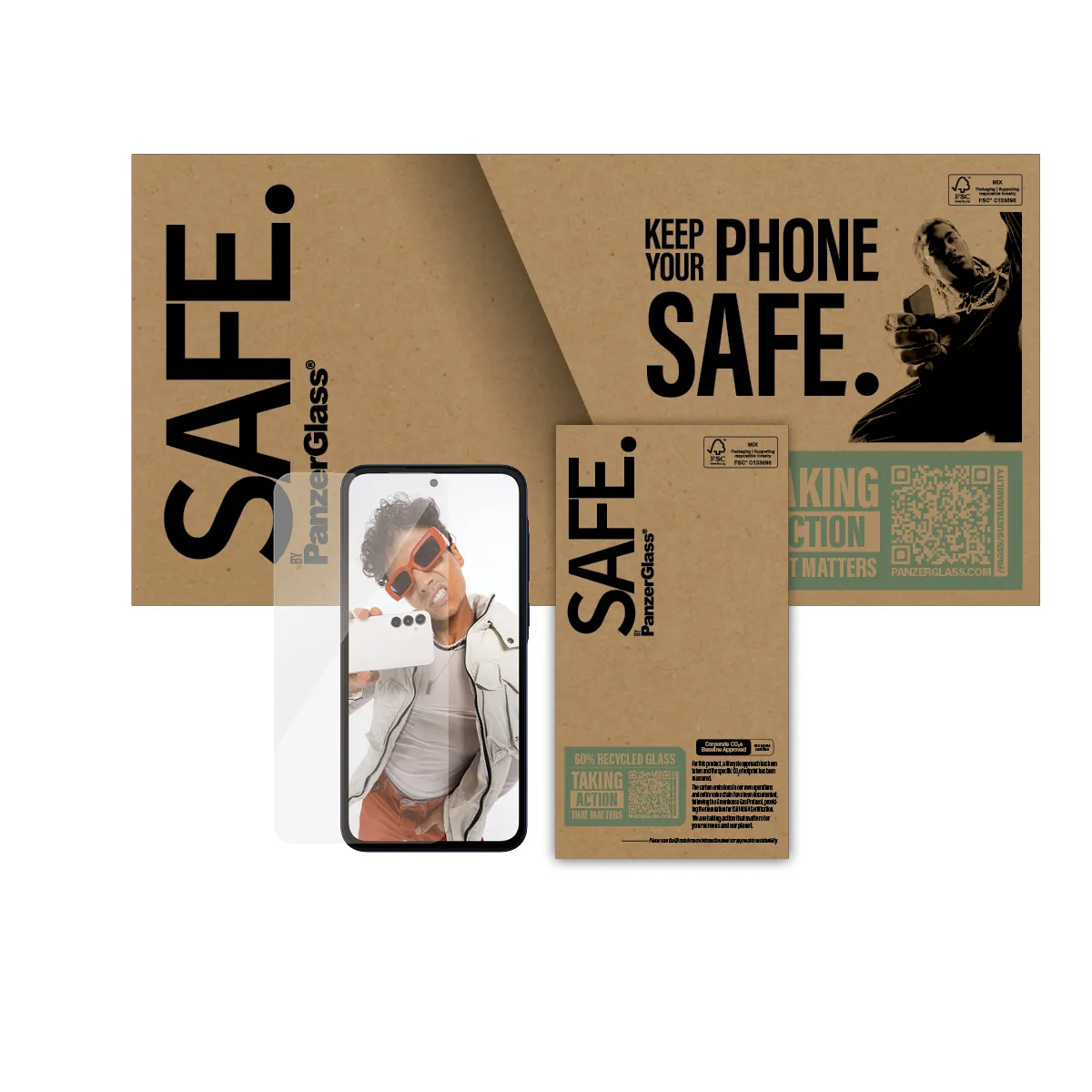 PanzerGlass SAFE Screen Protector - Samsung Galaxy A36 5G UWF