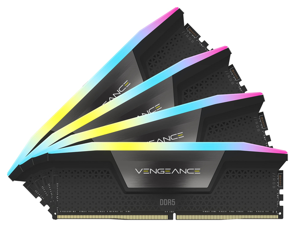 (Bargains) Corsair Vengeance 128GB (4 x 32GB) RGB, DDR5 5600MHz, CL40, 1.25V