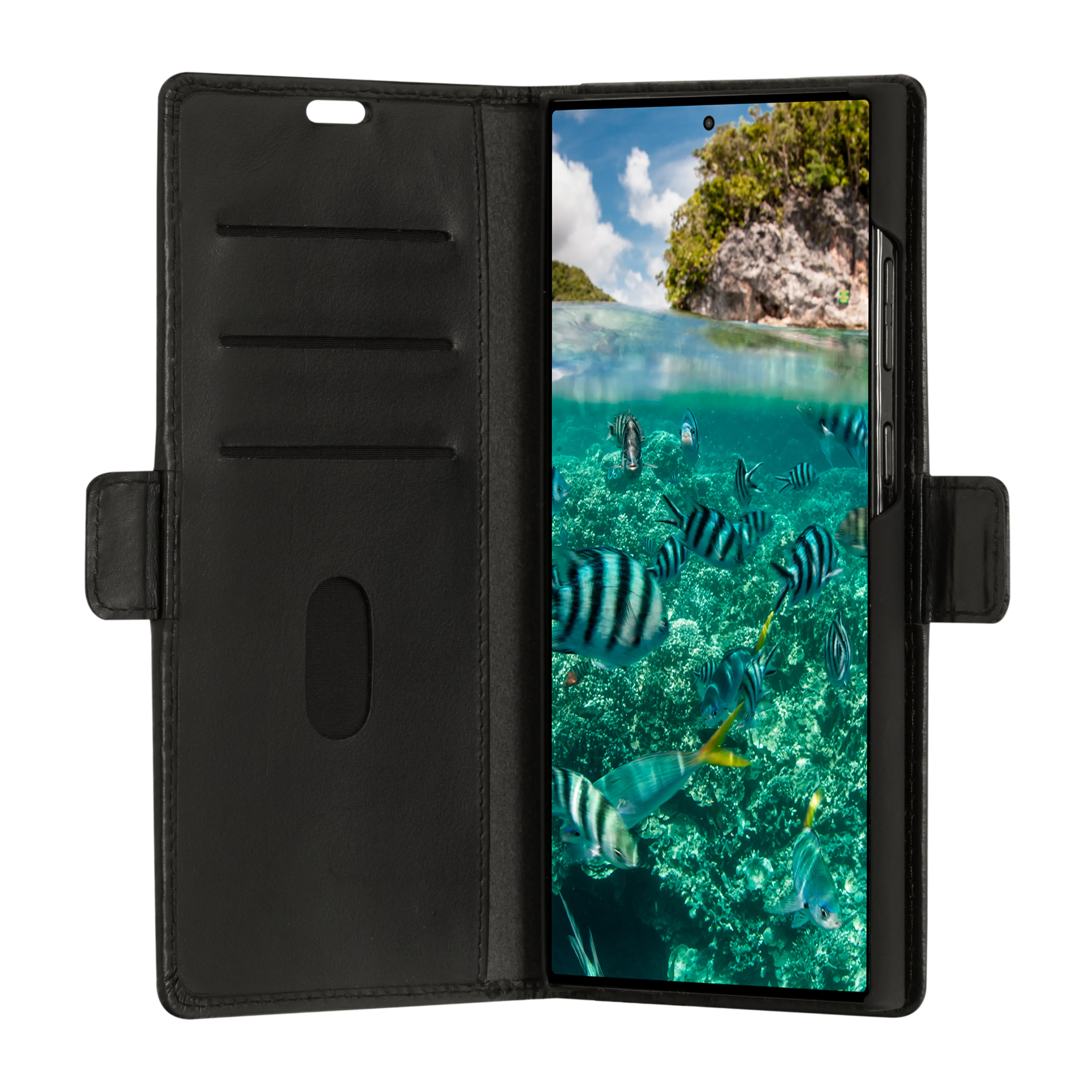Dbramante1928 Copenhagen, Galaxy S23 Ultra - Wallet Case, Black