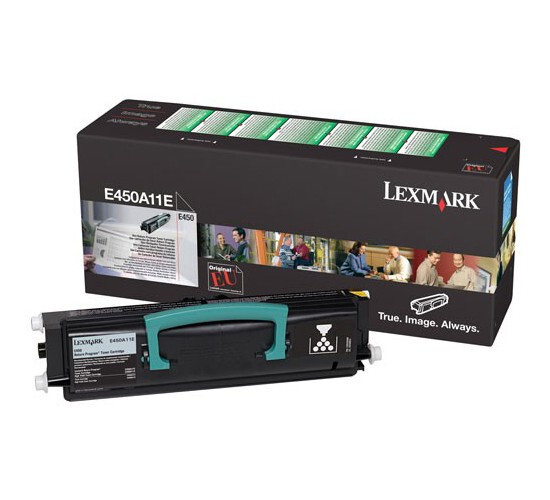 Lexmark E450A11E -laserv&auml;rikasetti, musta