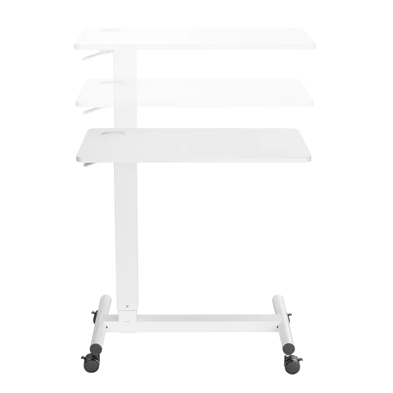 Logilink Overbed table cart with gas spring, mobile, height adjust.