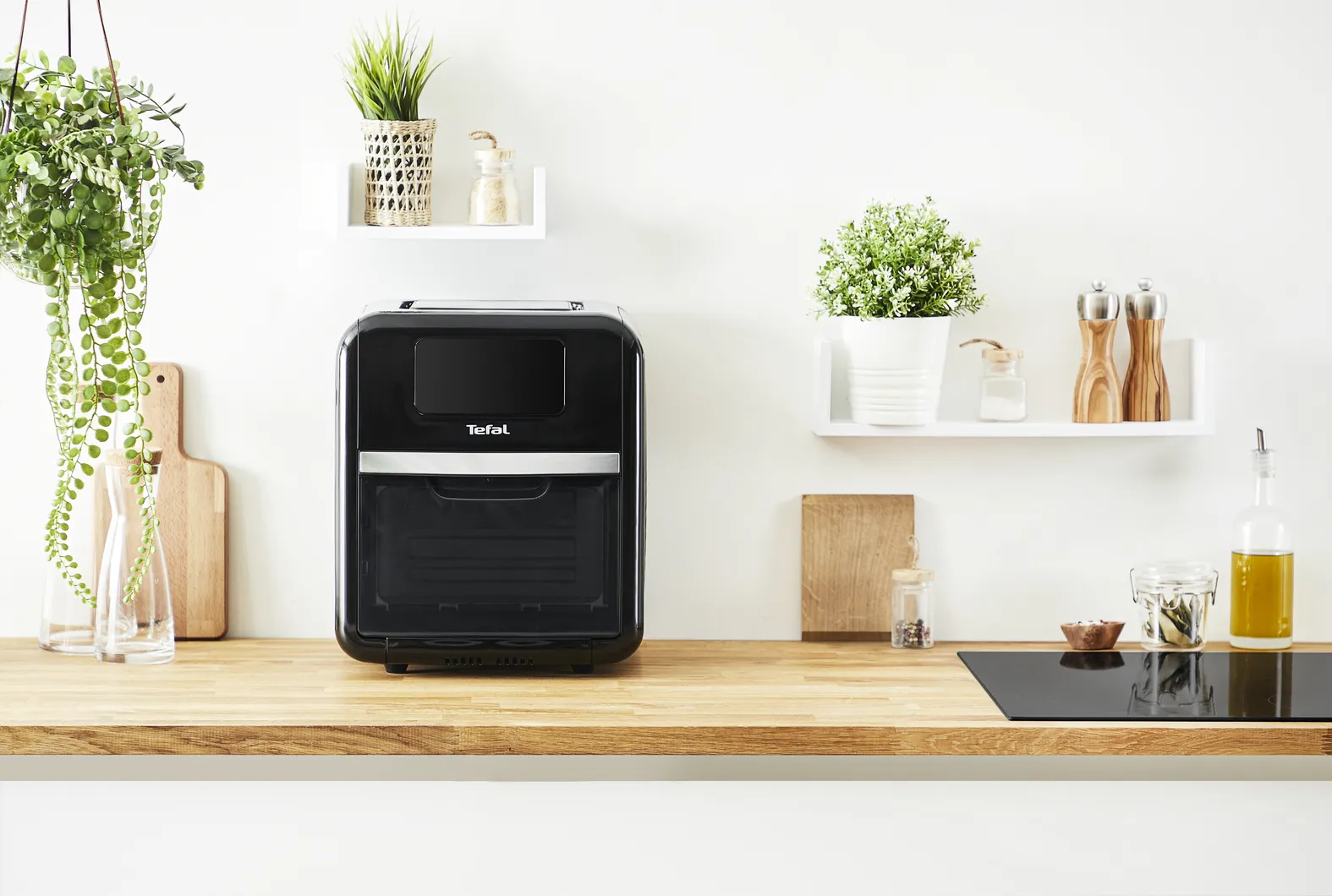 Tefal Easy Fry FW5018 Airfryer -kiertoilmakypsennin, musta,11L