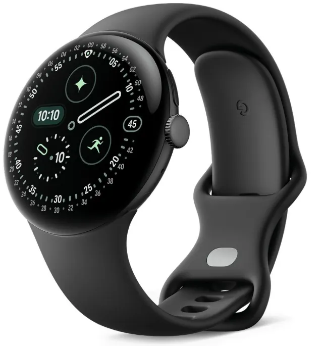 Google Pixel Watch 4 LTE 41mm AMOLED LTPO smartklocka, Obsidian
