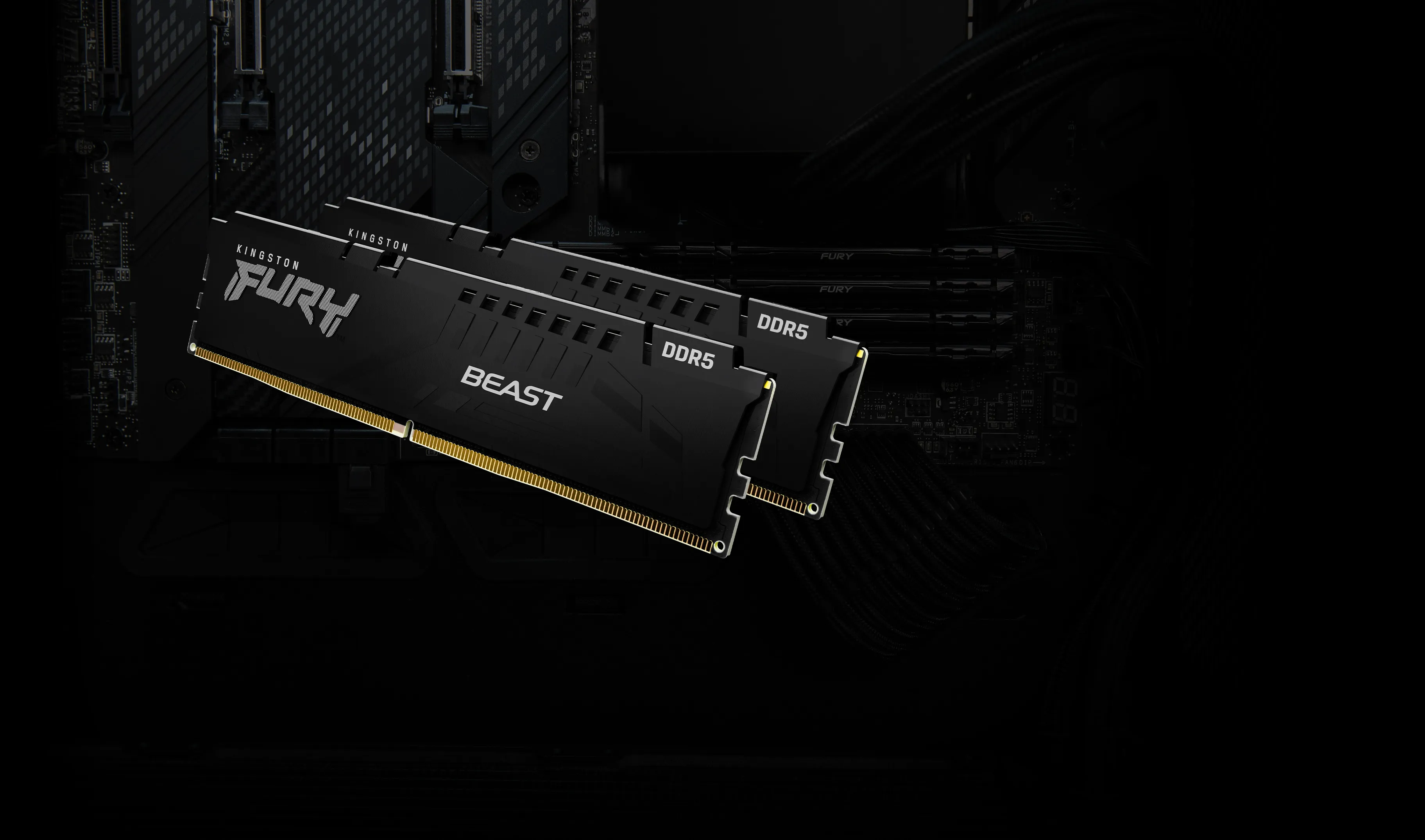 Kingston Fury Beast Black 16GB (1x16GB) DDR5 6000MT/s CL36 EXPO