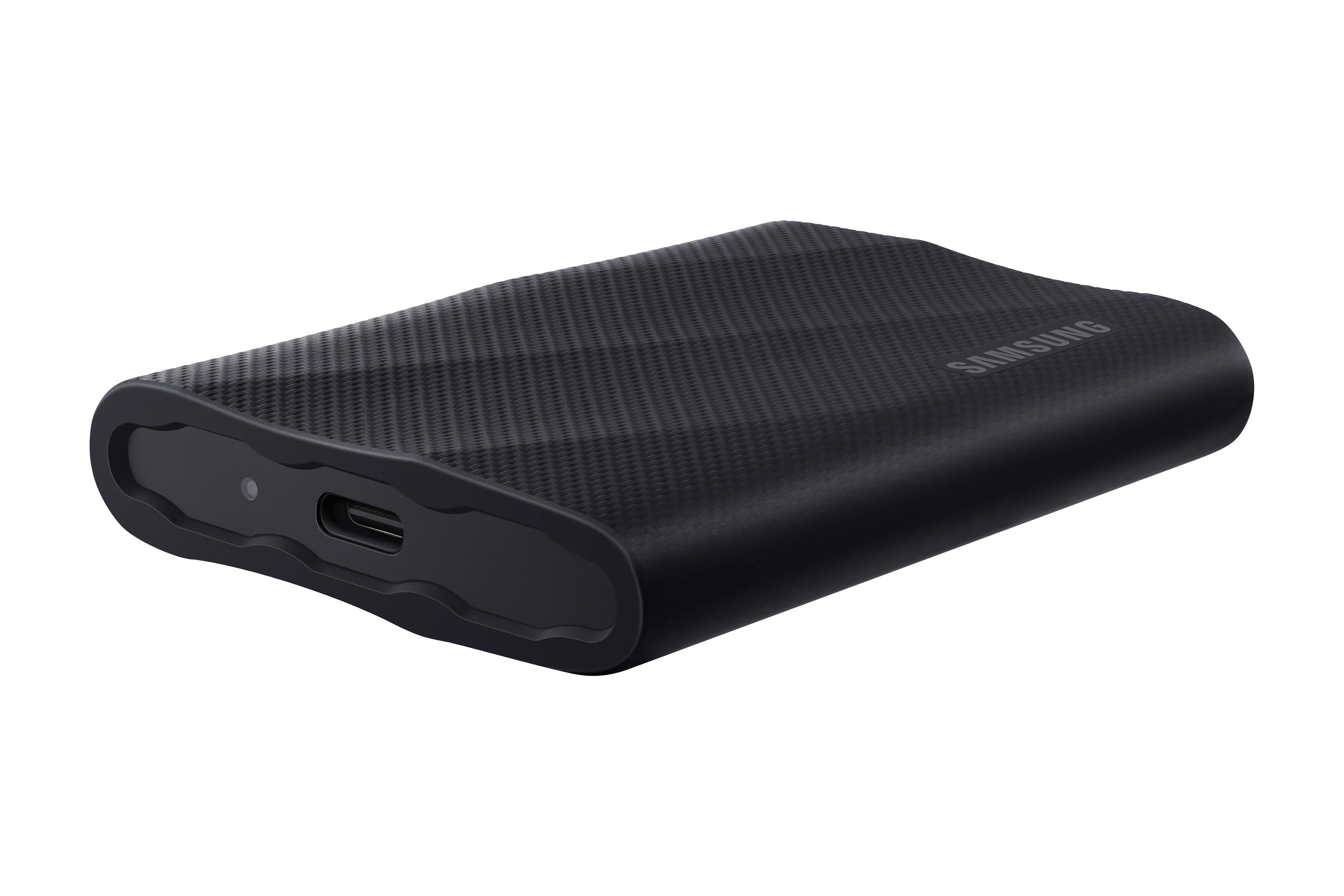 Samsung T9 1 TB extern SSD med USB 3.2 Gen 2x2 (USB-C), portabel, robust, med h&aring;rdvarukryptering, svart