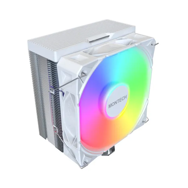 Montech NX400 ARGB - CPU cooler, White