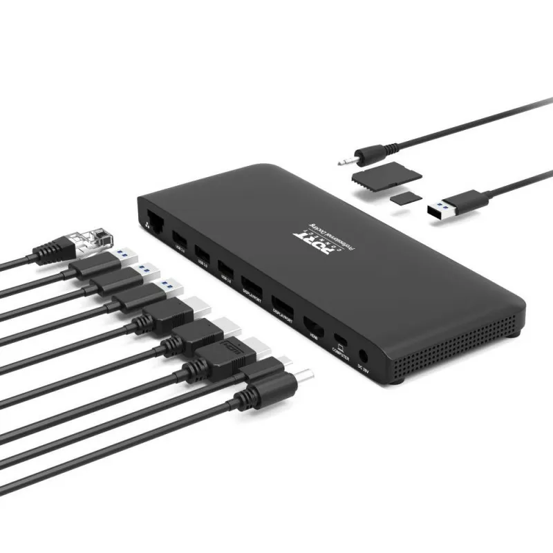 Port Designs USB-C Universal Docking Station 2 x 4K, 100W PD