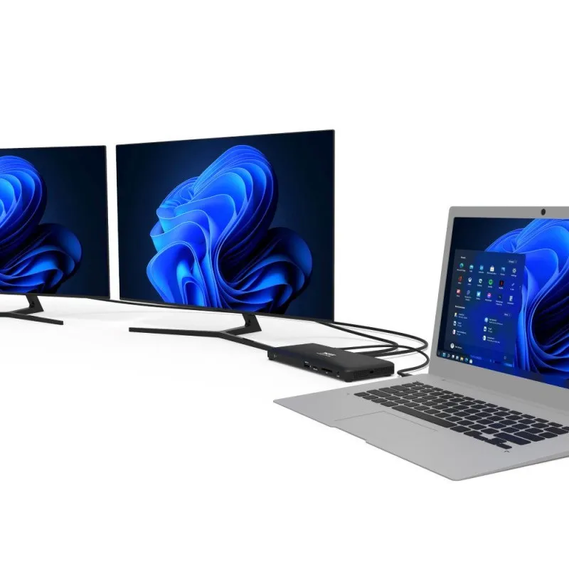 Port Designs USB-C Universal Docking Station 2 x 4K, 100W PD