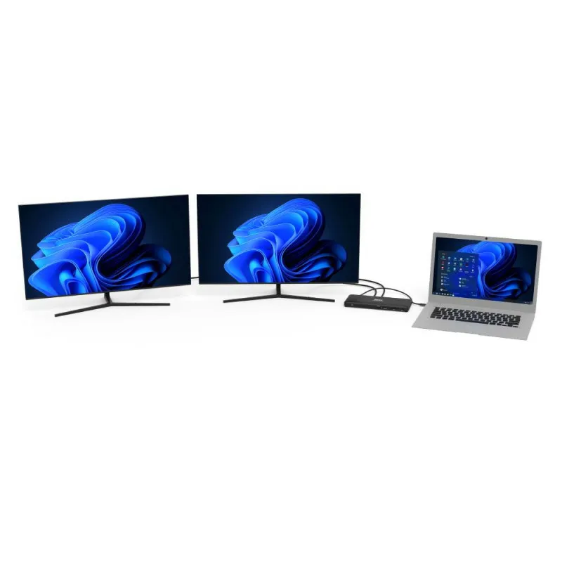 Port Designs USB-C Universal Docking Station 2 x 4K, 100W PD