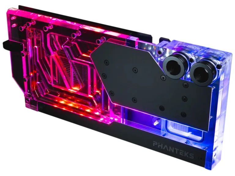 Phanteks Glacier EZ-Fit RTX 4090 GPU - Full Water Block Asus ,DRGB,Black