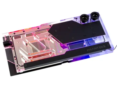 Phanteks Glacier EZ-Fit RTX 4090 GPU - Full Water Block Asus ,DRGB,Black