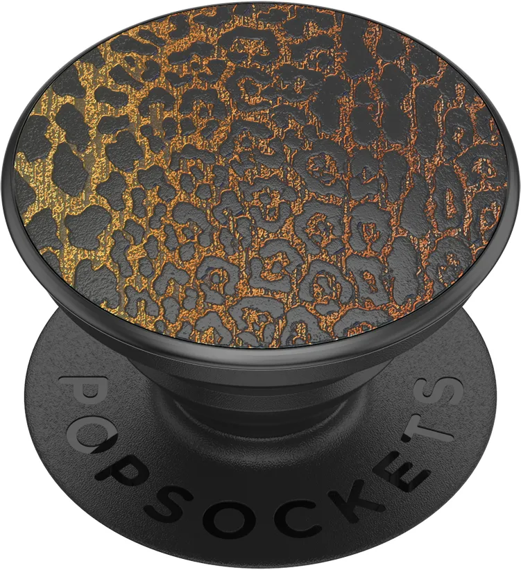 POPSOCKETS Embossed Metal Leopard