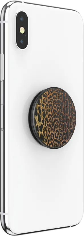 POPSOCKETS Embossed Metal Leopard