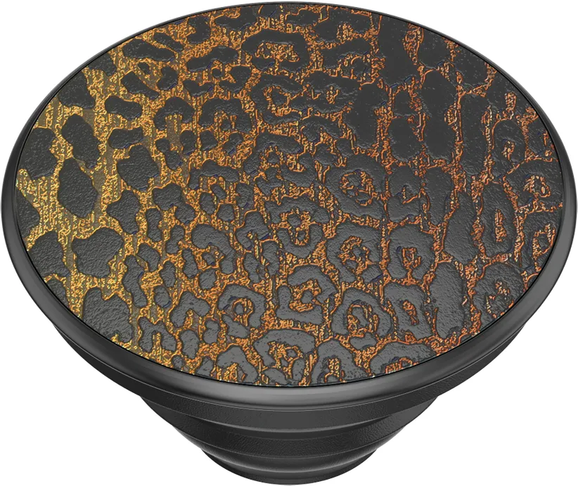 POPSOCKETS Embossed Metal Leopard