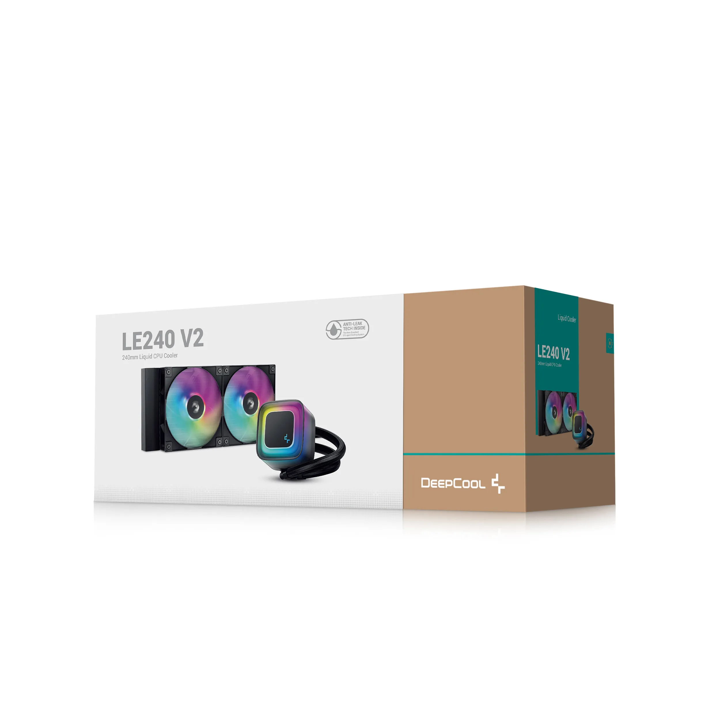 DeepCool LE240 V2 - v&auml;tskekylare, Svart
