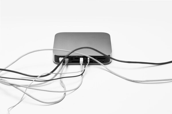 Bluelounge Soba - Cable management sleeve, Black