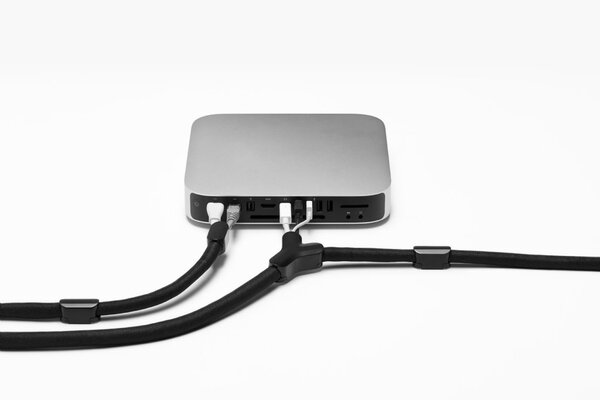 Bluelounge Soba - Cable management sleeve, Black