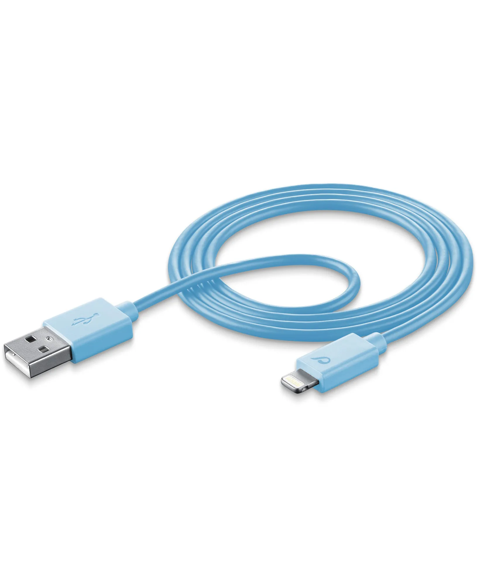 CELLULARLINE STYLECOLOR USB-A to Lightning Cable 100cm - BLUE
