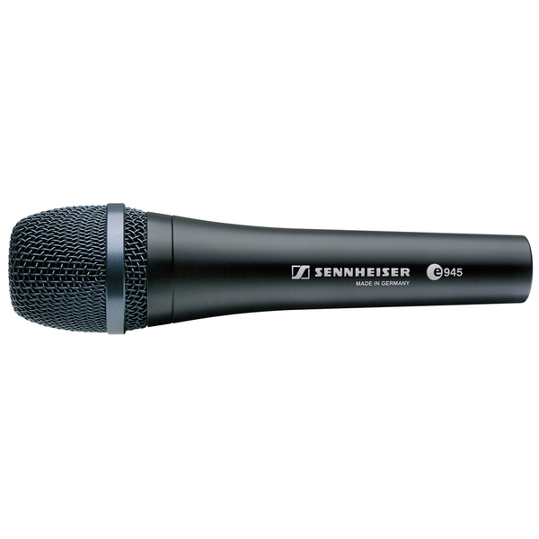 Sennheiser E 945, XLR, dynamisk mikrofon, svart