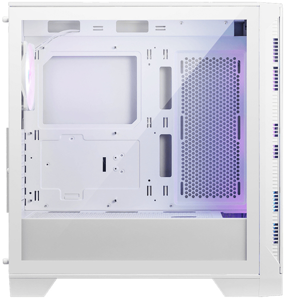 MSI MAG Forge 320R AIRFLOW - Micro-tornikotelo, Valkoinen