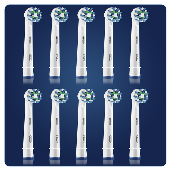 Braun (Oral-B) CrossAction - brush head, 10 pcs