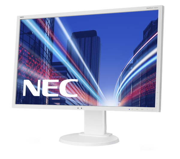 NEC 22&quot; MultiSync E223W, 1680x1050px, TN - monitor, White