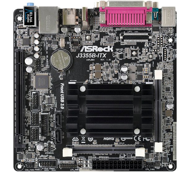 ASRock J3355B Mini-ITX-emolevy