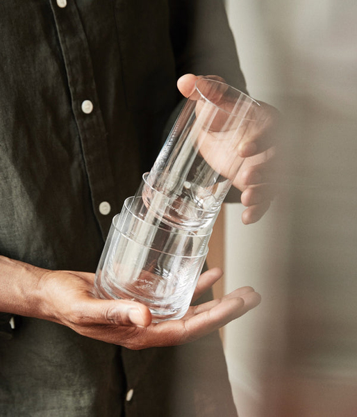 Nesting Glasses  - 4 diff sizes in one pack