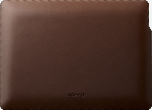 Nomad - MacBook Sleeve - Rustic Brown Leather 13 Inch