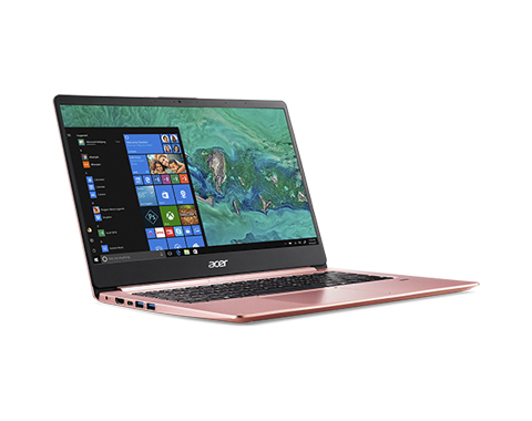 Acer 14&quot; Swift 1 SF114-32-P7BG, 128 Gt, Win 10 - kannettava, pinkki