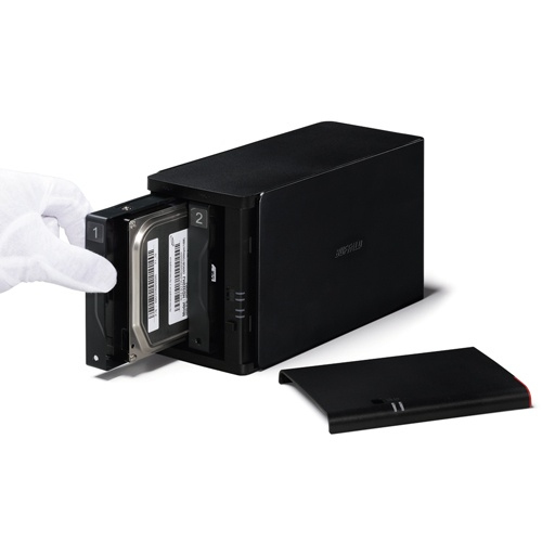 BUFFALO TeraStation 1200 4TB 2x2TB 2bay GE Armada 1.2GHz 512MB RAM Hot swap