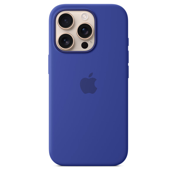 Apple iPhone 16 Pro, MagSafe -silikonikuori, Ultra­mariini