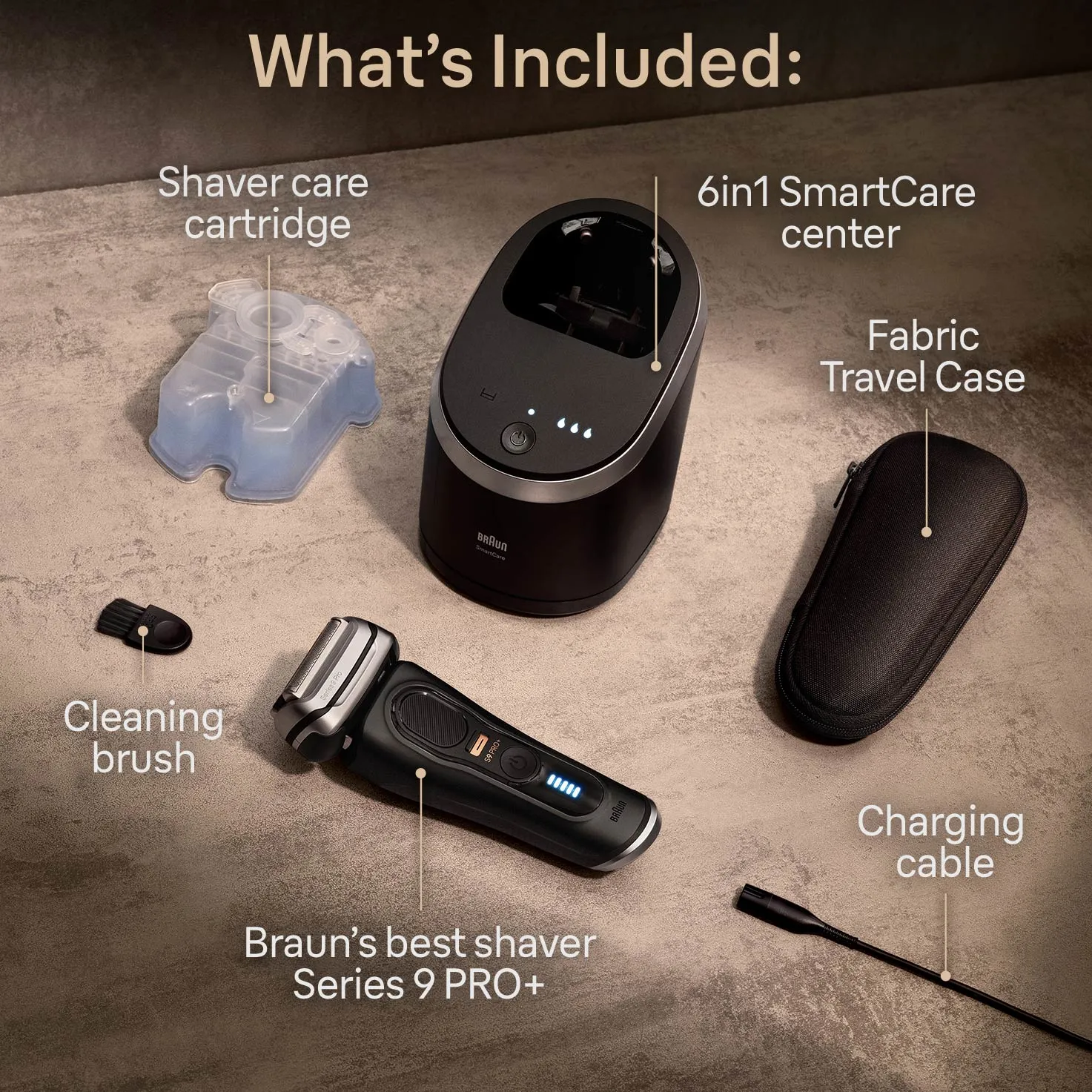 Braun Series 9 Pro+ 9560cc - shaver