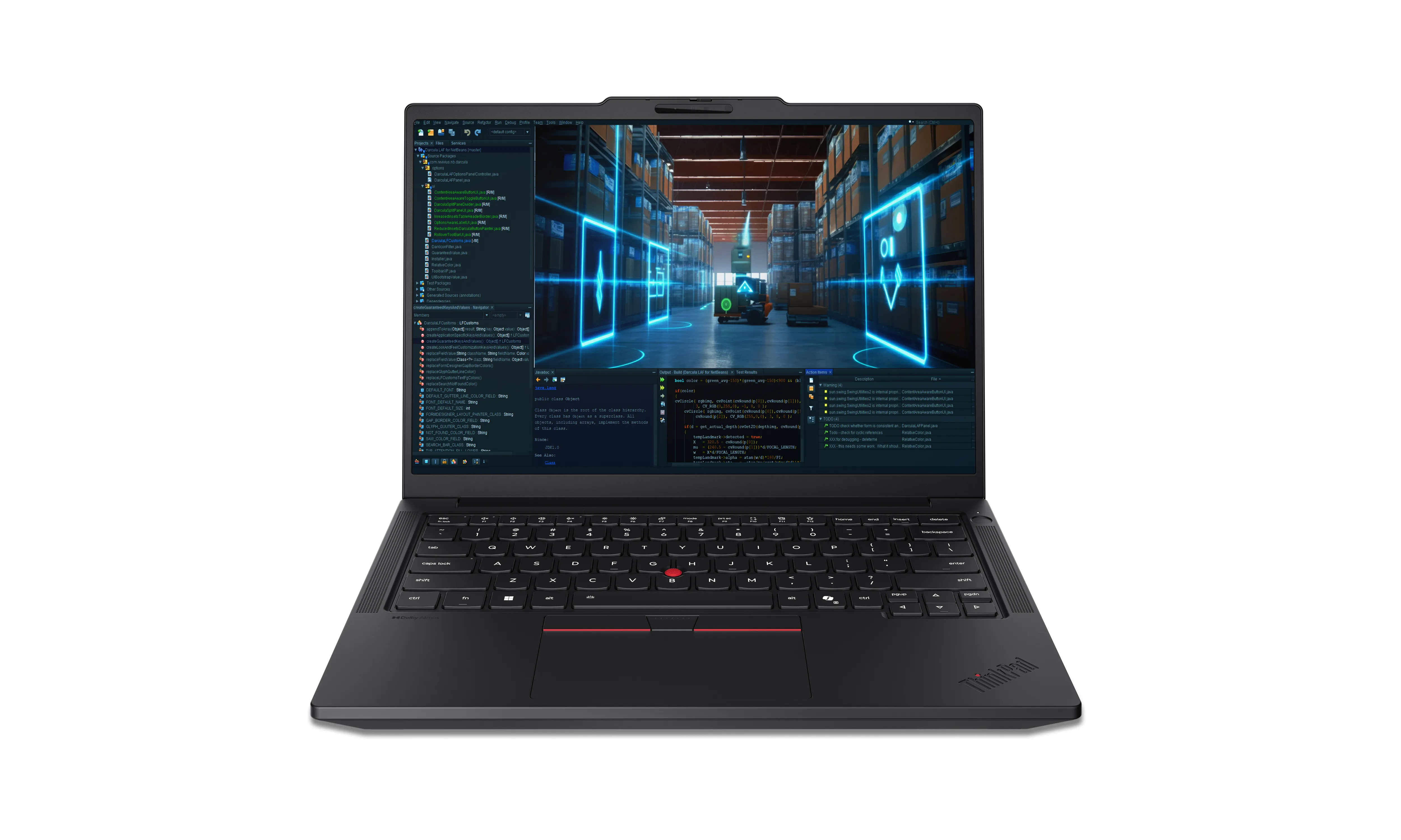 Lenovo ThinkPad P14s Gen 7 14" Ryzen AI 7 PRO 450, 32 GB, 1 TB, Radeon 860M, Win 11 Pro - b&auml;rbar dator, svart