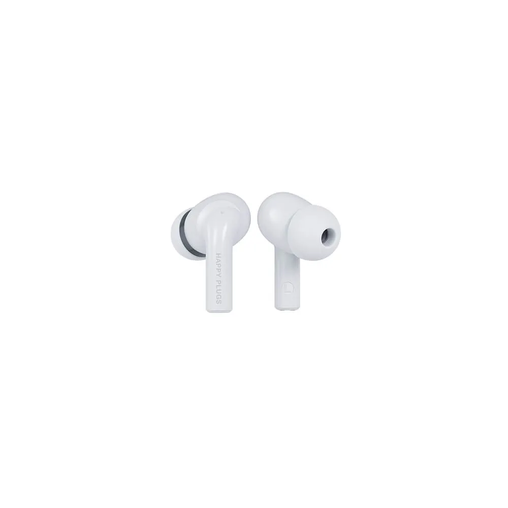 Happy Plugs Joy Pro Wireless Earbuds, White